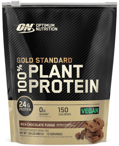 Optimum Nutrition Gold Standard 100% Plant Protein *Gift 12 Serve / Chocolate