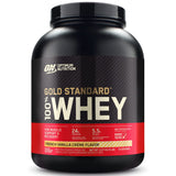 Optimum Nutrition Gold Standard 100% Whey Protein Powder 5lb / French Vanilla