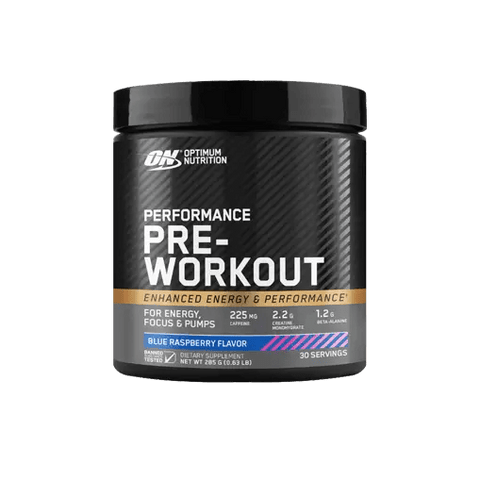 Optimum Nutrition Performance Pre Workout *Gift* Blue Raspberry