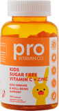 Pro Vitamin Co Kids Sugar-Free Vitamin C + Zinc Gummies