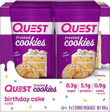 Quest Frosted Cookies - Chocolate - Flow *Gift* Chocolate Cake / Single Pack (2 Cookies)