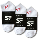 SF Active Cushion Ankle Socks - 3 Pack