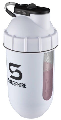 Shakesphere Tumbler View Shaker Matte White & Black