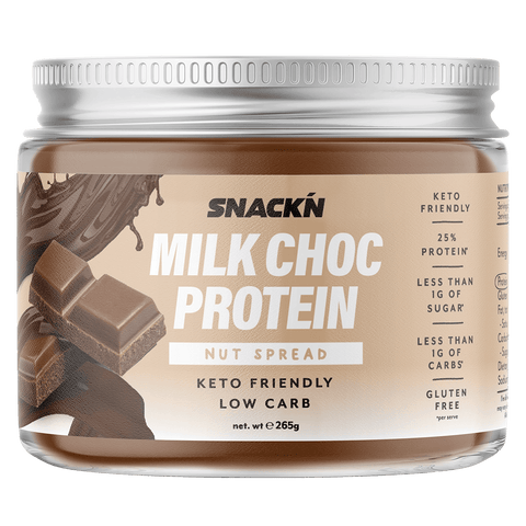 Snackn Protein Nut Spread 265g Milk Choc