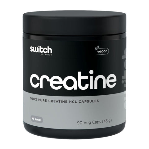 Switch Nutrition 100% Pure Creatine HCL 90 Caps