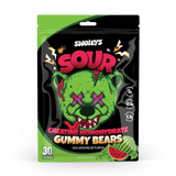 Swoleys Creatine Monohydrate Sour Gummy Bears 30 Serve / Sour Watermelon