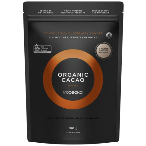 Tropeaka Organic Cacao Powder 100g