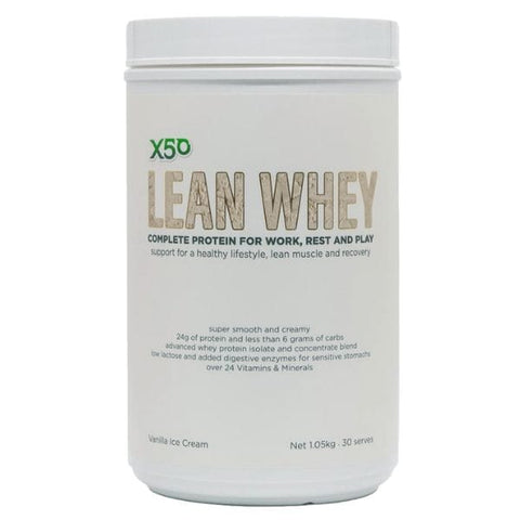 X50 Lean Whey Protein Powder