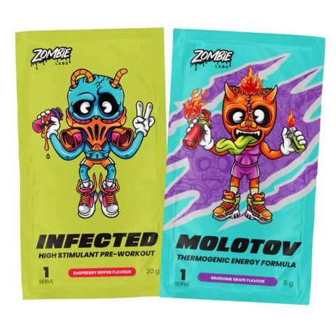 Zombie Labs Molotov and Infected Sachet Sample Pack *Gift*