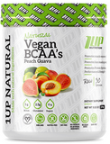 1UP Nutrition Natural Vegan BCAA Peach Guava