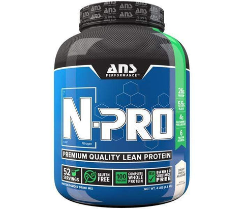 ANS Performance N-Pro Protein 1.8kg Creamy Vanilla Milkshake