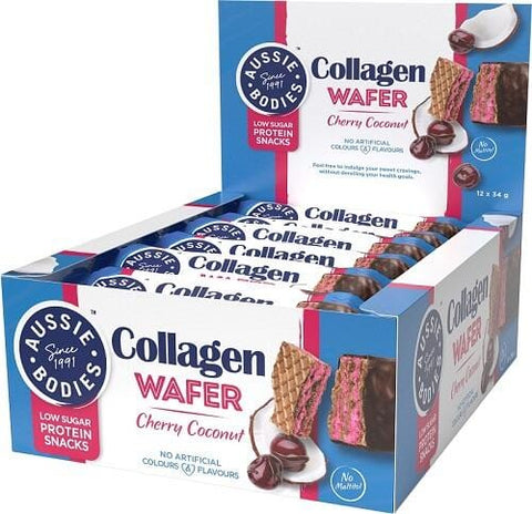 Aussie Bodies Collagen Wafer Bar - Box of 12