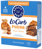 Aussie Bodies Lo Carb Fudge Mini - Pack of 4