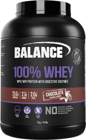 Balance 100% Whey Natural 2kg Chocolate - 2kg