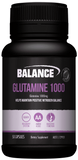 Balance Glutamine 1000mg 50 capsules