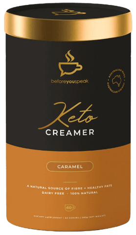 Before You Speak Keto Creamer Caramel