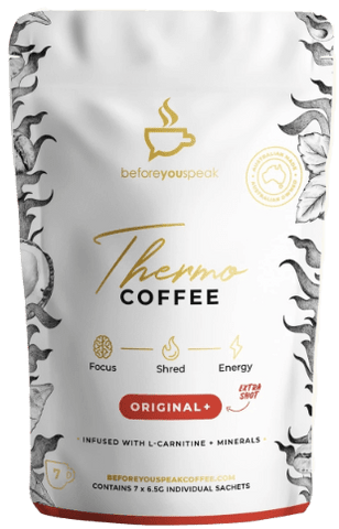 Before You Speak Original+ Extra Shot Thermogenic Coffee Trial Pouch Original+ / Trial Pouch (7 Serve)