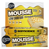 BSc Low Carb Mousse Bar 55g - Box of 12 Passionfruit Cheesecake