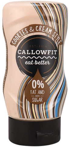 Callowfit Low Carb Cookies & Cream Sauce 300mL