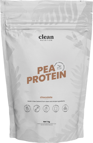 Clean Nutrition Pea Protein 1kg Chocolate *New Look!*