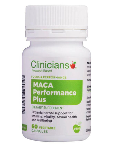 Clinicians MACA Performance Plus 60 Caps