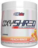 EHP Labs OxyShred Fat Burner Limited Edition Peach Candy Rings