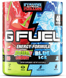 G FUEL Energy Formula Blue Ice + Sour Cherry Fusion