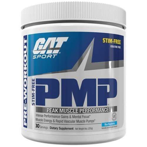 GAT PMP Pump Pre Workout Stim Free