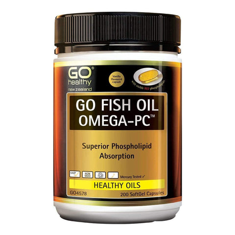 Go Fish Oil Omega-PC 200 Caps