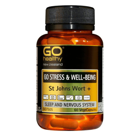 Go Healthy Stress and Wellbeing 60caps