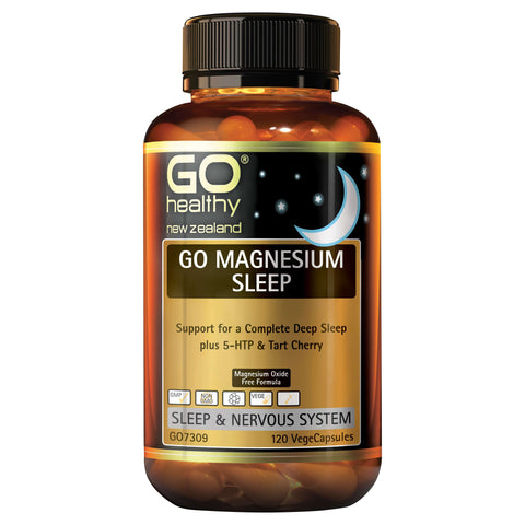 GO Magnesium Sleep 120 Vege Caps