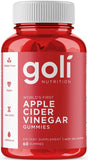 Goli Apple Cider Vinegar Gummies - 60 Soft Chew 1 Bottle (60 Gummies)