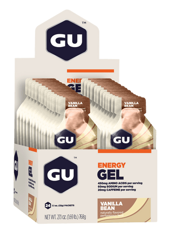 GU Energy Gel 24 Box Vanilla