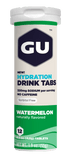 GU Hydration Drink Tabs Watermelon / Single Tube (12 Tabs)