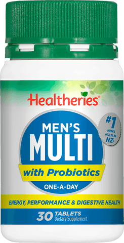 Healtheries Men's Multi with Probiotics Tablets 30 Tabs