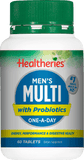 Healtheries Men's Multi with Probiotics Tablets 60 Tabs