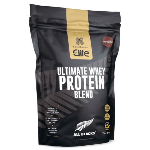 Healthspan Elite All Blacks Ultimate Whey Protein Blend Chocolate