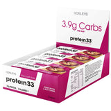 Horleys Protein 33 Low-Carb Bars Box of 12 Peanut Butter & Jelly