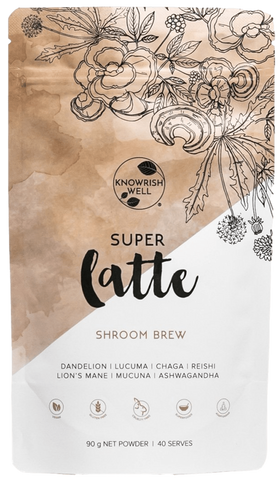 Knowrish Well Shroom Brew Super Latte 90g