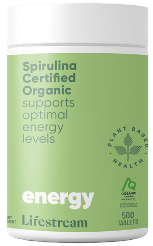Lifestream Spirulina Certified Organic - 500 Tablets