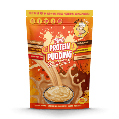 Macro Mike Plant Protein Pudding Sample Pack 6x 40g Samples