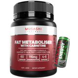 Musashi Fat Metaboliser with Carnitine 60 caps