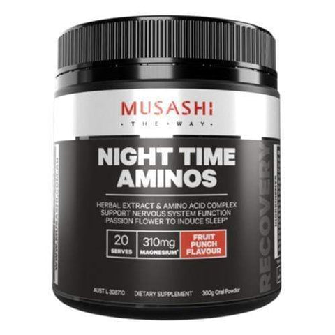 Musashi Night Time Aminos Fruit Punch