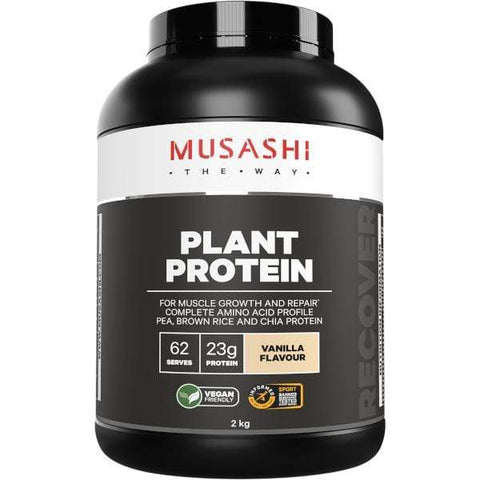 Musashi Plant Protein 2KG Vanilla / 2kg
