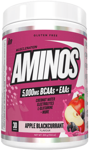 Muscle Nation Aminos BCAAS EAAS Apple Blackcurrant