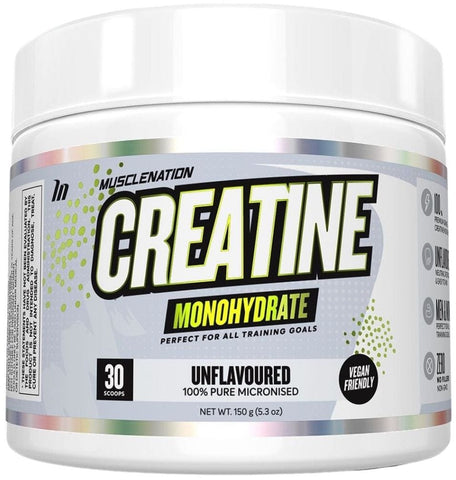 Muscle Nation Creatine Monohydrate Unflavoured 150g