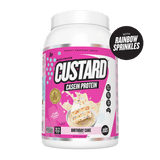 Muscle Nation Custard Casein Protein 1kg Birthday Cake
