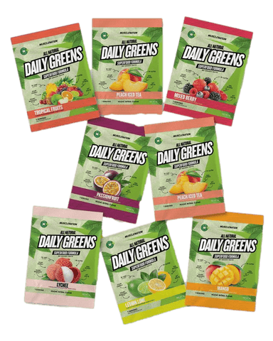 Muscle Nation Daily Greens Sample Pack 7 Pack