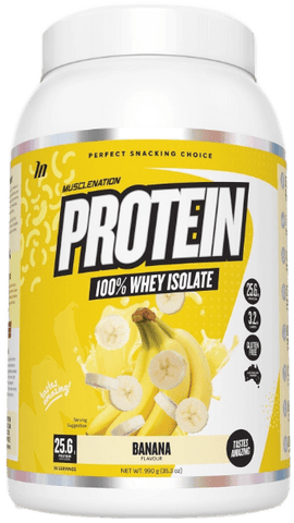 Muscle Nation Protein 100% Whey Isolate Banana
