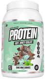 Muscle Nation Protein 100% Whey Isolate Choc Mint Cookie w/ cookie pieces